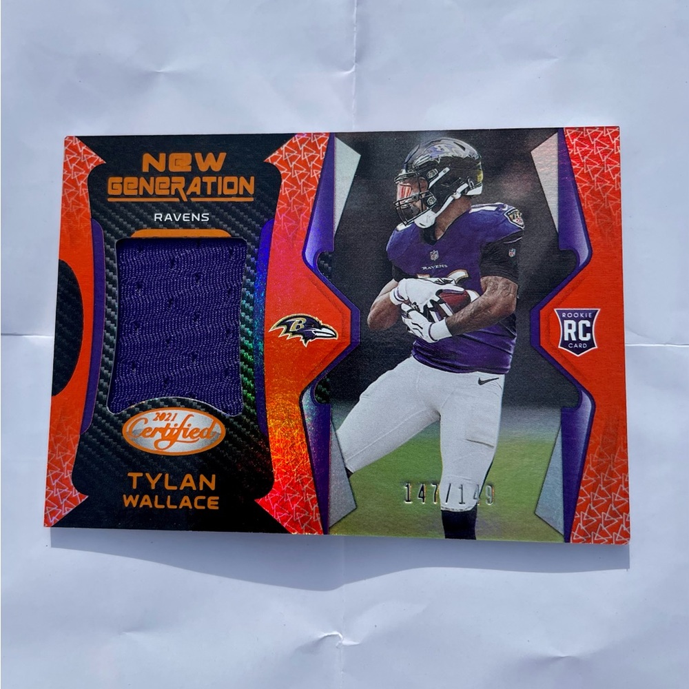 Tylan Wallace Numbered Rookie Card